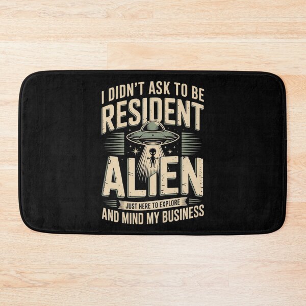 Item preview, RESIDENT ALIEN designed and sold by ALL ART .