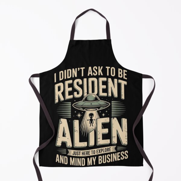 Item preview, RESIDENT ALIEN designed and sold by ALL ART .