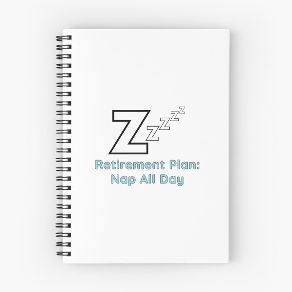 Item preview, Retirement Plan: Nap All Day designed and sold by DixieGirlStudio.