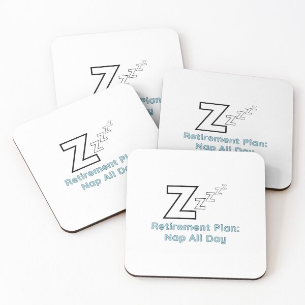 Item preview, Retirement Plan: Nap All Day designed and sold by DixieGirlStudio.