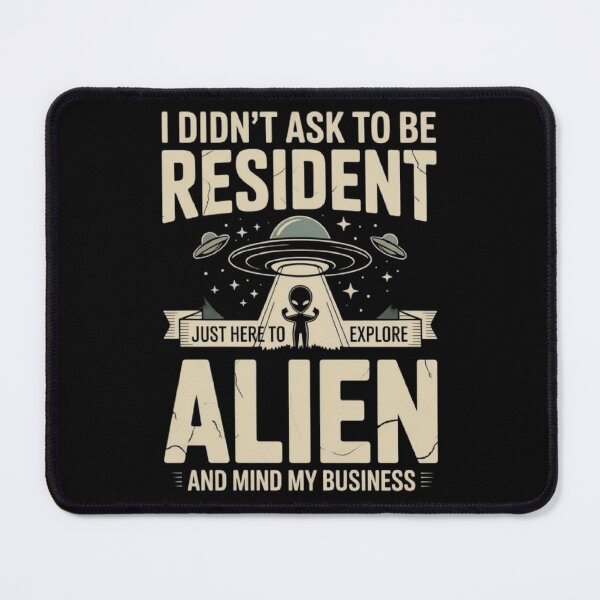 Item preview, RESIDENT ALIEN designed and sold by ALL ART .