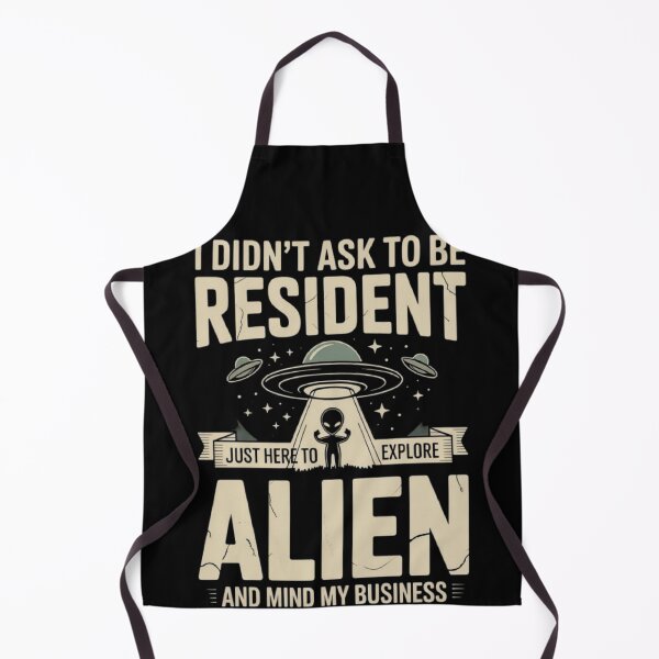 Item preview, RESIDENT ALIEN designed and sold by ALL ART .