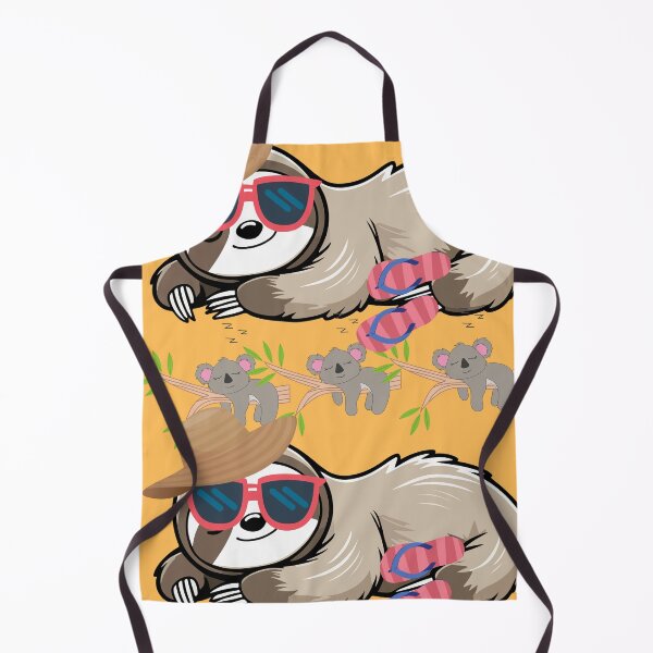 Item preview, Sloths and Koalas Vibing in Sunglasses and Flip-Flops designed and sold by Extremeallie.