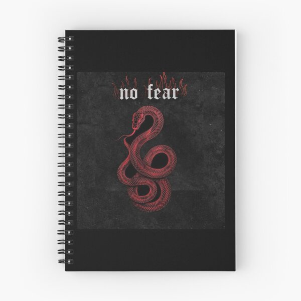 Item preview, No Fear – Gothic Red Snake Streetwear Graphic Art designed and sold by UrbanCanvas 111.