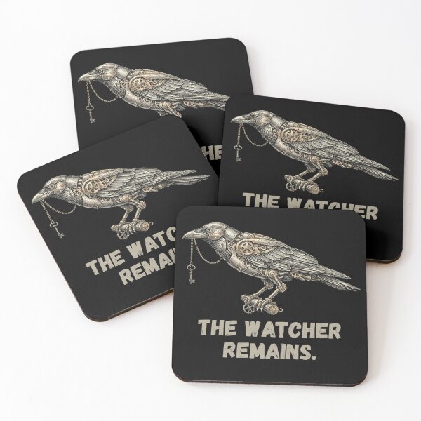 Item preview, Steampunk Mechanical Raven The Watcher Remains Clockwork Crow designed and sold by CulturalCurios.