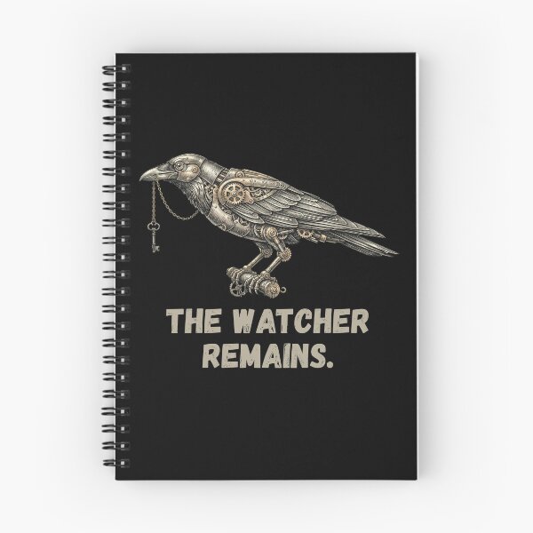 Item preview, Steampunk Mechanical Raven The Watcher Remains Clockwork Crow designed and sold by CulturalCurios.