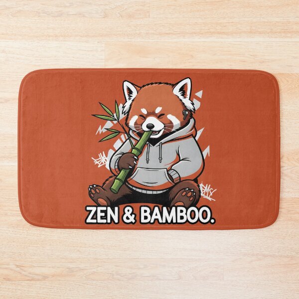 Item preview, Zen and Bamboo Streetwear Red Panda designed and sold by SillyPawsStudio.