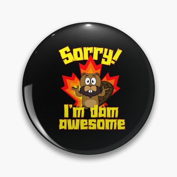 Item preview, Dam Awesome Beaver Poster Design Today Graphic Art designed and sold by williamletch.