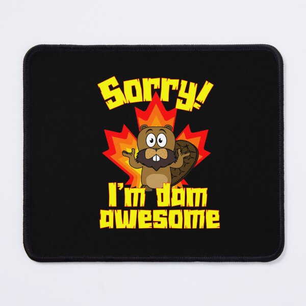 Item preview, Dam Awesome Beaver Poster Design Today Graphic Art designed and sold by williamletch.