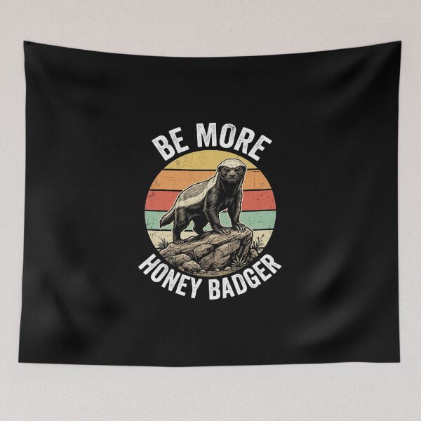Item preview, Be More Honey Bagder designed and sold by dudelinart.
