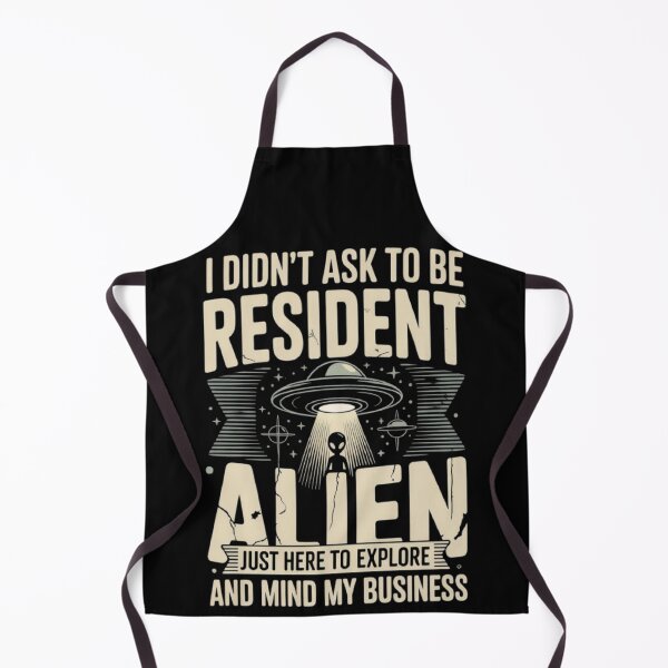 Item preview, RESIDENT ALIEN designed and sold by ALL ART .