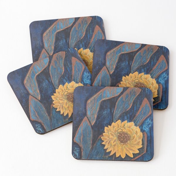 Item preview, Sunflower Urban Resilience - Original Expressionist Floral Painting designed and sold by ShonaCallumArt.