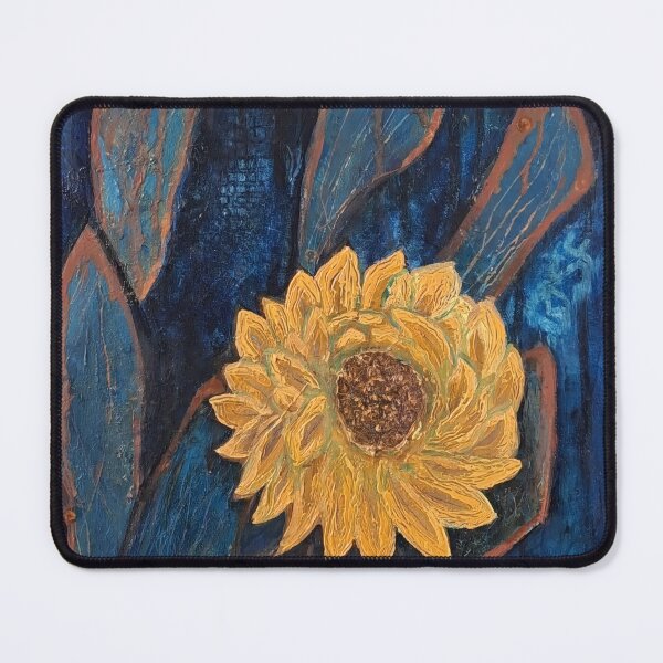 Item preview, Sunflower Urban Resilience - Original Expressionist Floral Painting designed and sold by ShonaCallumArt.