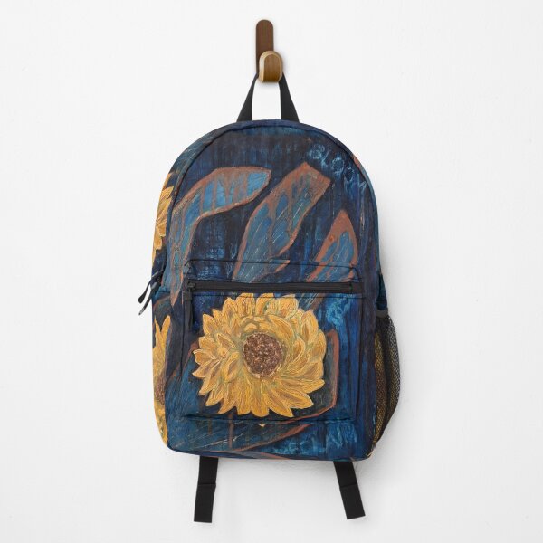 Item preview, Sunflower Urban Resilience - Original Expressionist Floral Painting designed and sold by ShonaCallumArt.