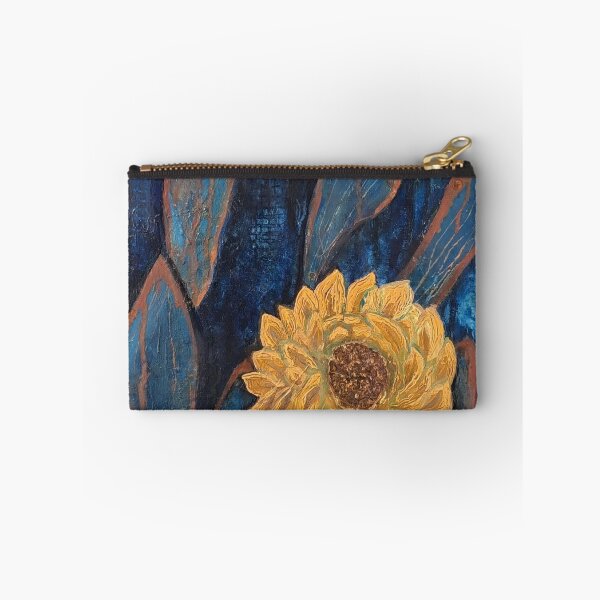 Item preview, Sunflower Urban Resilience - Original Expressionist Floral Painting designed and sold by ShonaCallumArt.