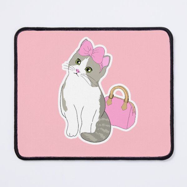Item preview, Chic Kitty with Pink Handbag designed and sold by sara747.