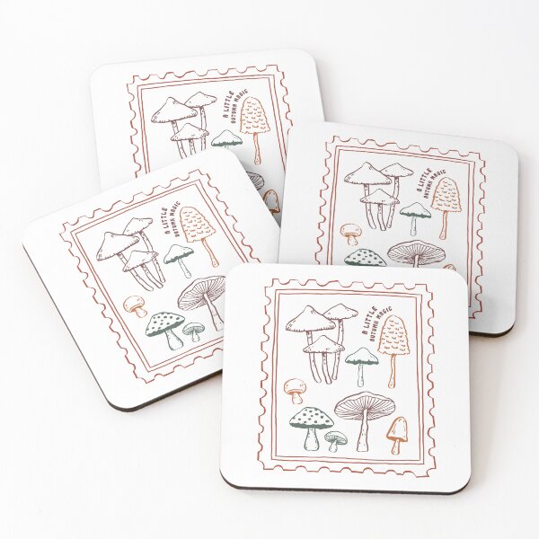 Item preview, A Little Autumn Magic Mushroom designed and sold by FallStamps.