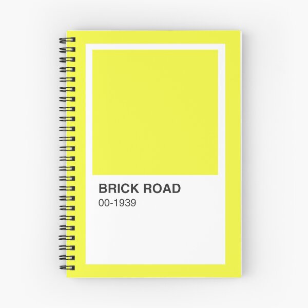Item preview, Brick Road Oz Wizard Movie Book Yellow Colour Swatch - Yellow Border designed and sold by The Colourful Game.