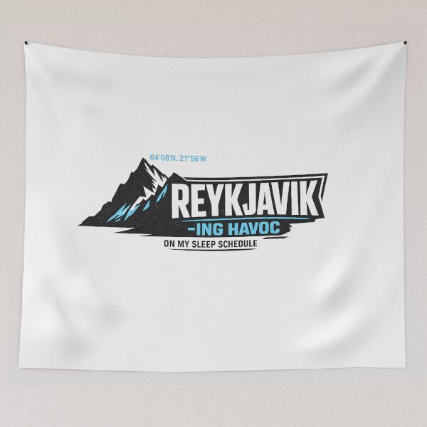 Item preview, Reykjavik-ing Havoc on Sleep designed and sold by KungPowUnicorn.