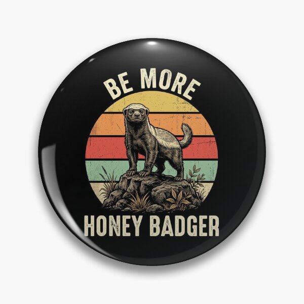Item preview, Be More Honey Bagder designed and sold by dudelinart.