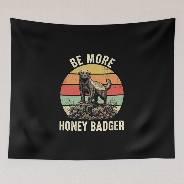 Item preview, Be More Honey Bagder designed and sold by dudelinart.