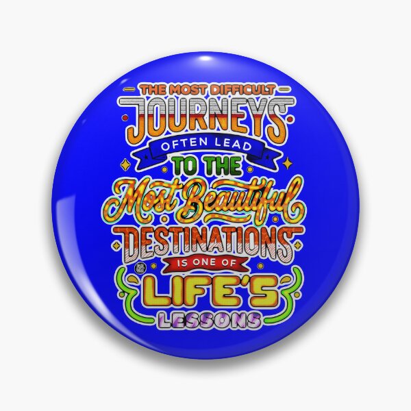 Item preview, The Most Difficult Journeys - Inspirational Typography designed and sold by Ledocover.