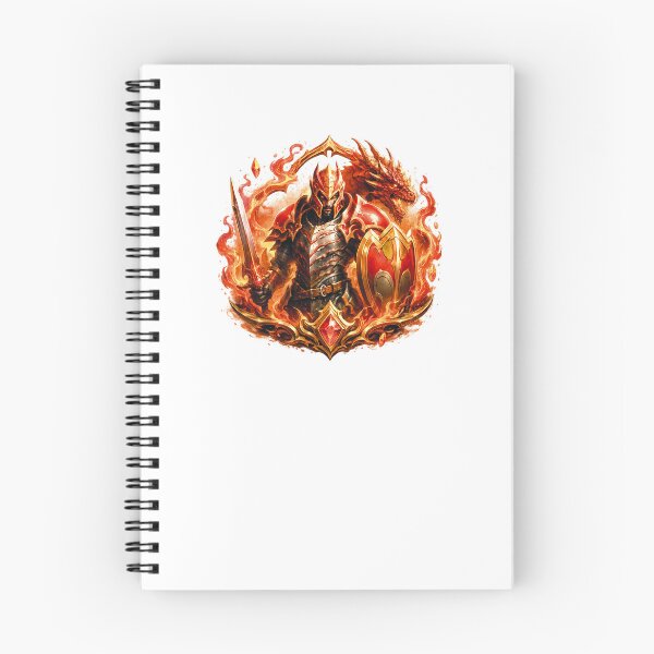 Item preview, Burning fire Dragon Knight designed and sold by SergeyDigital.