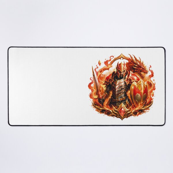Item preview, Burning fire Dragon Knight designed and sold by SergeyDigital.