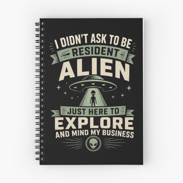 Item preview, RESIDENT ALIEN designed and sold by ALL ART .