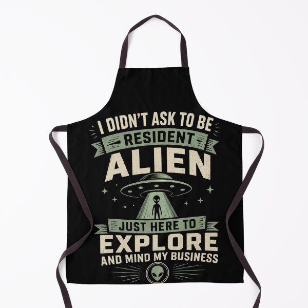 Item preview, RESIDENT ALIEN designed and sold by ALL ART .