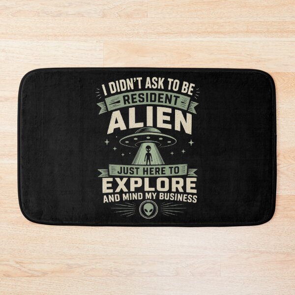 Item preview, RESIDENT ALIEN designed and sold by ALL ART .