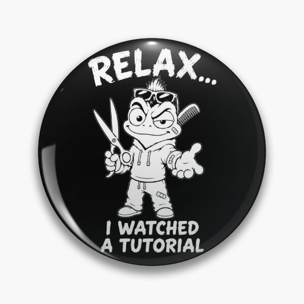 Item preview, Funny Barber Frog Who Watched One Tutorial designed and sold by JustLaughCo.
