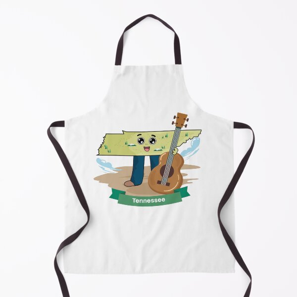 Item preview, Tennessee Music Guitar Mascot Cute Country designed and sold by Travel.Art.