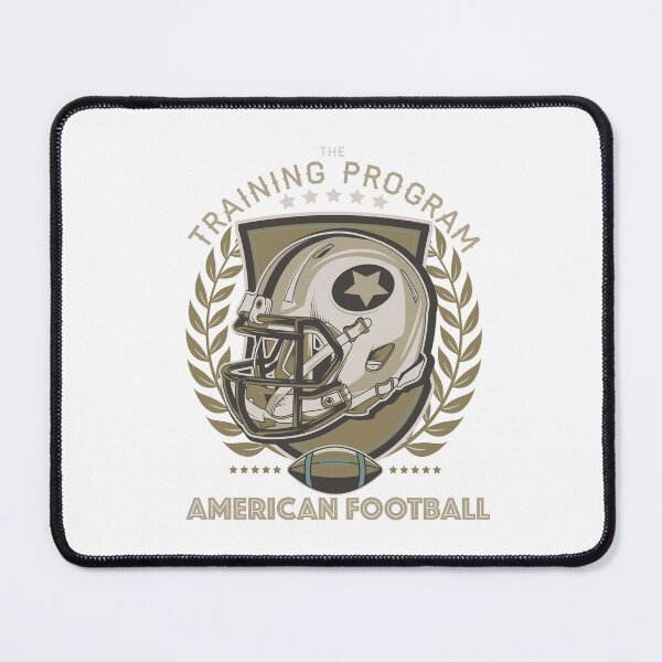 Item preview, Vintage American Football Helmet Training Program Sticker designed and sold by topprinting.