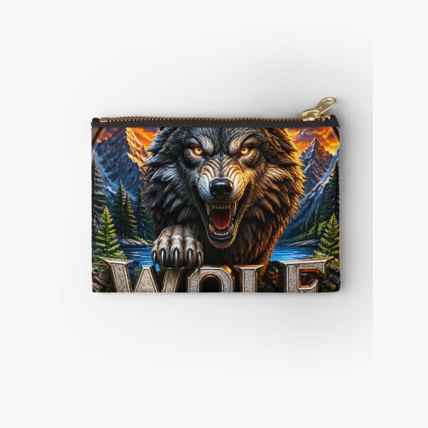 Item preview, Wolf Natures Call Mountain Wilderness Esports Badge designed and sold by AgnesB77.