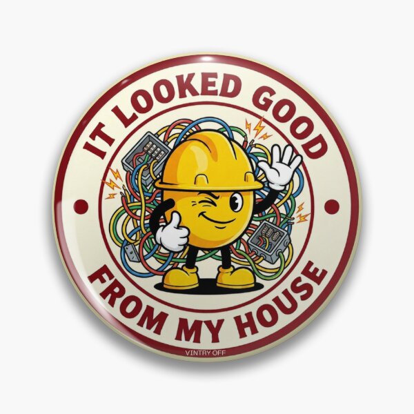 Item preview, Vintry Off It Looked Good From My House Funny Electrician designed and sold by VintryOff.