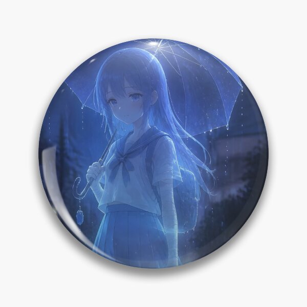Item preview, Sad Ghost Girl in the Rain designed and sold by sigmaartstudio.