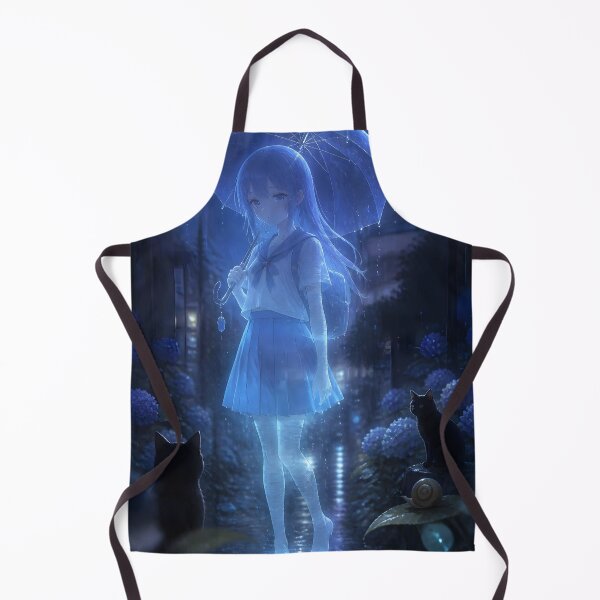 Item preview, Sad Ghost Girl in the Rain designed and sold by sigmaartstudio.