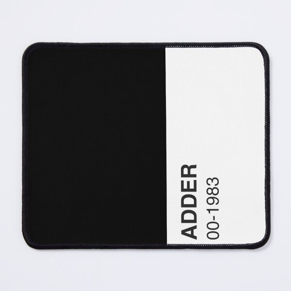 Item preview, Adder TV Show Black Colour Swatch - Full Width designed and sold by The Colourful Game.