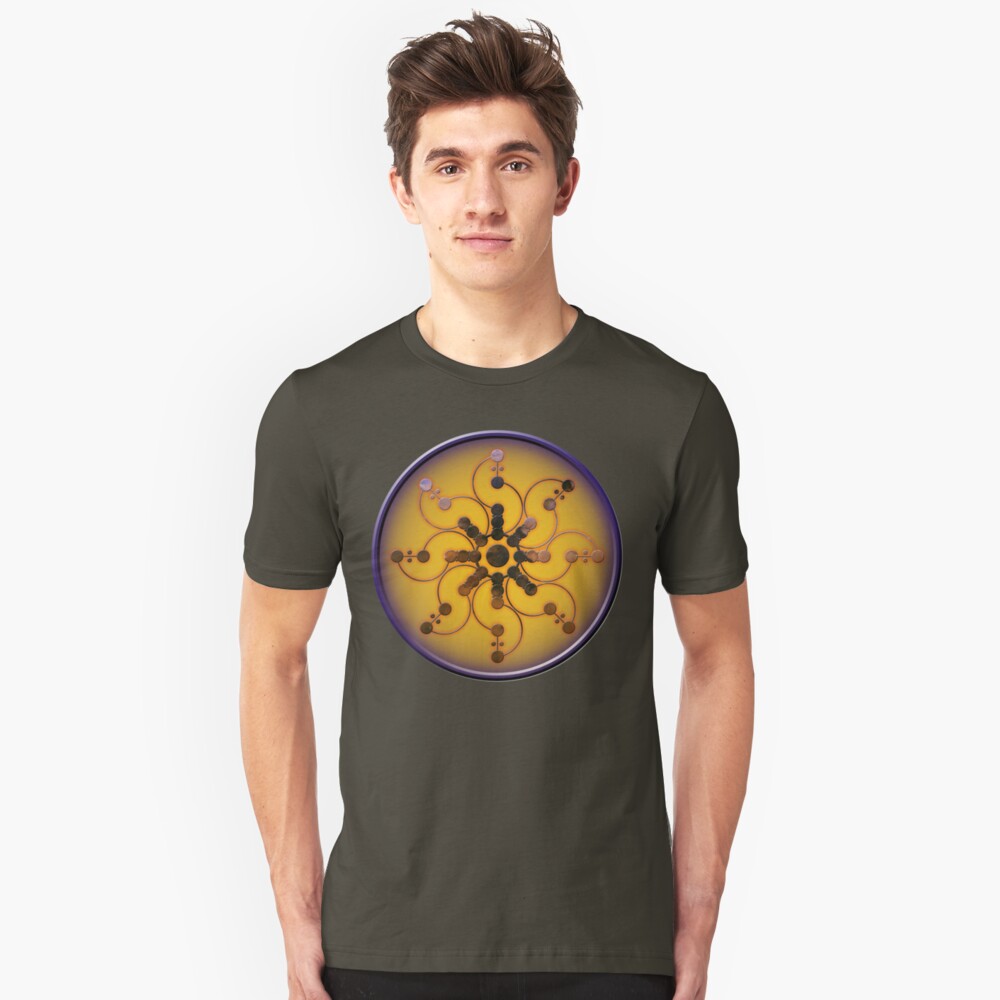 Crop circle Tidcombe - Wiltshire 2009 Slim Fit T-Shirt