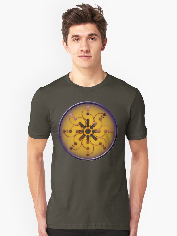 Alternate view of Crop circle Tidcombe - Wiltshire 2009 Slim Fit T-Shirt