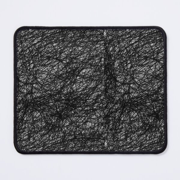 Item preview, Abstract Scribble Texture – Dark Monochrome Cross-Hatch Pattern designed and sold by UrbanCanvas 111.