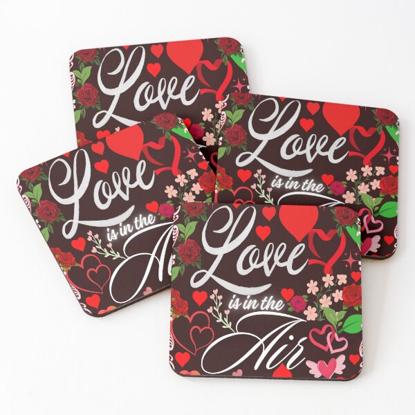 Item preview, Romantic Love Typography Floral Design  designed and sold by ArtfulLife3456.