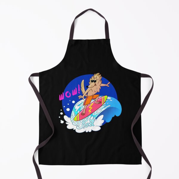 Item preview, Surfer Wolf Adventure Poster Design Today Graphic Art designed and sold by williamletch.