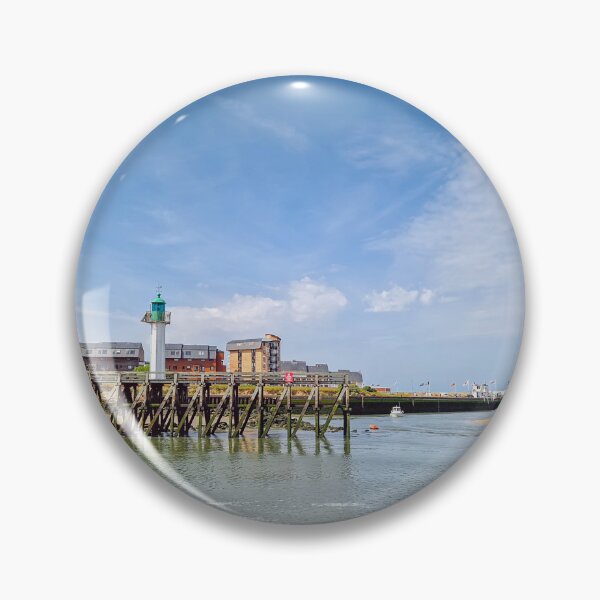 Item preview, harbor entrance in Trouville-sur-Mer designed and sold by psychoshadow.