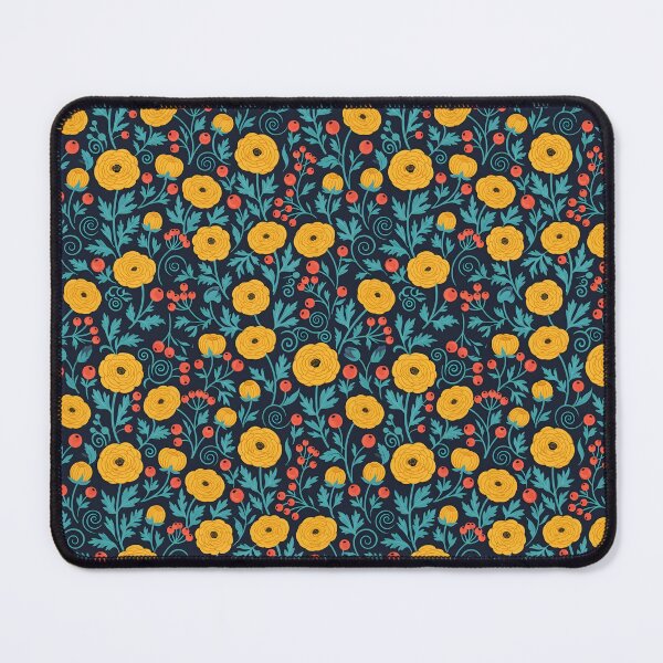 Item preview, Vibrant Twilight Buttercup Meadow Pattern designed and sold by VelloomStore.