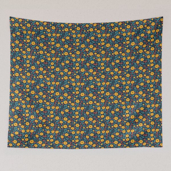 Item preview, Vibrant Twilight Buttercup Meadow Pattern designed and sold by VelloomStore.