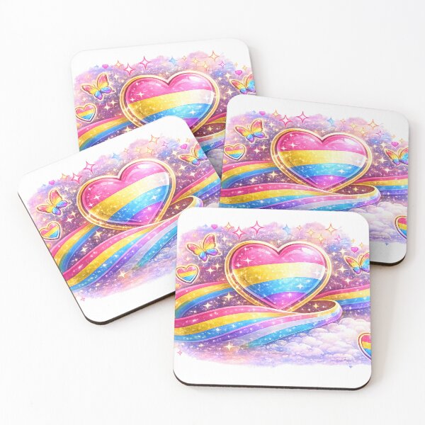 Item preview, Pansexual Pride Heart Galaxy T-Shirt designed and sold by COOLJJ.