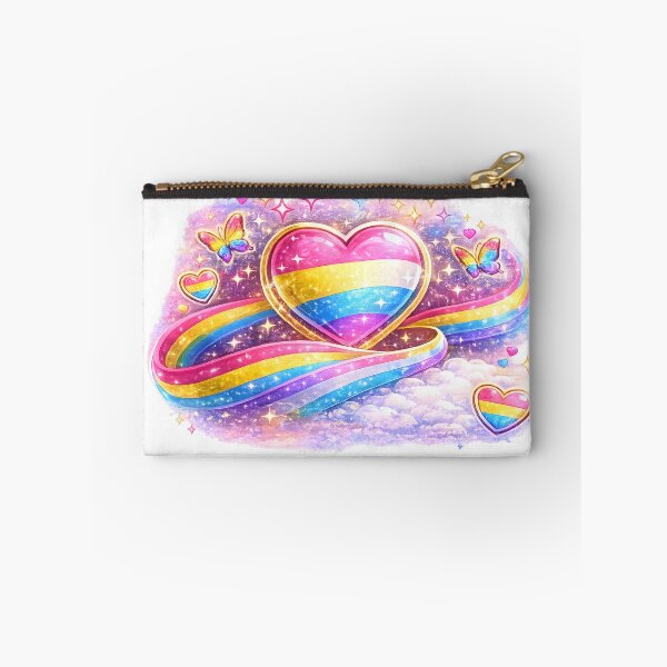 Item preview, Pansexual Pride Heart Galaxy T-Shirt designed and sold by COOLJJ.