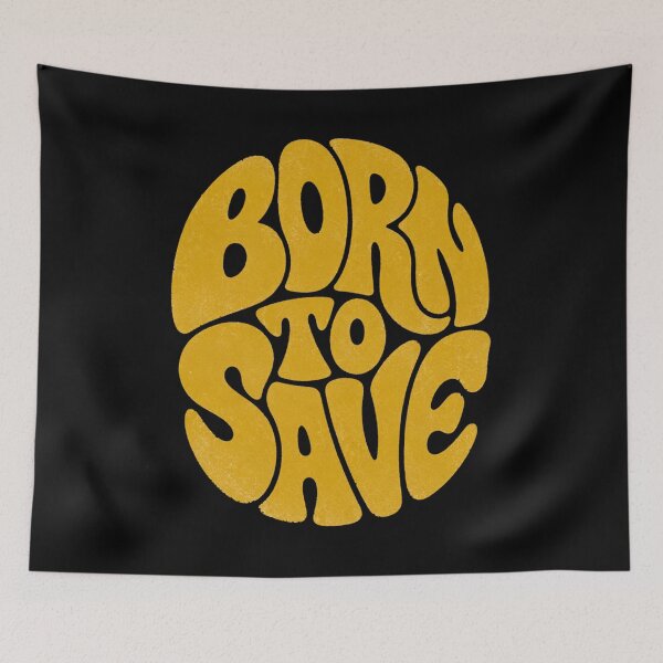 Item preview, Born To Save Retro 70s Jesus Movement Shirt designed and sold by PhylonBoxx.